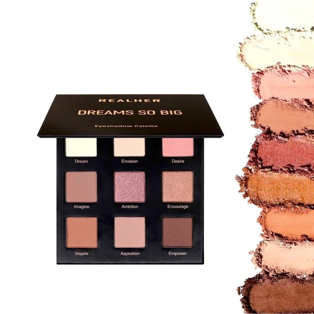 NWT New REALHER Dreams so Big Eyeshadow Makeup Palette